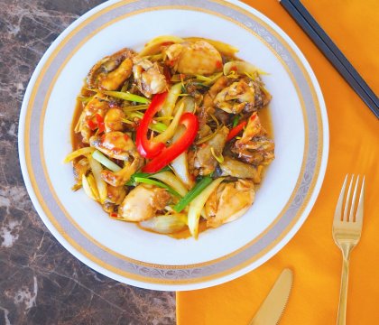 Ếch xào sả ớt (2 con)