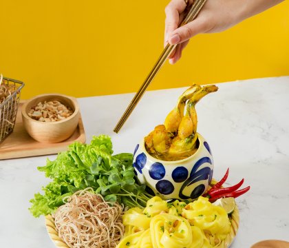Mì Quảng đùi Ếch đặc biệt (2 con)